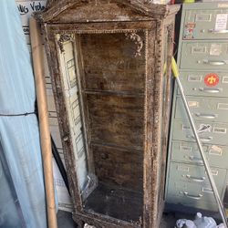 Antique European Display Cabinet