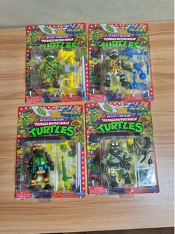 Mattel, NECA & Play Mates TMNT SETS