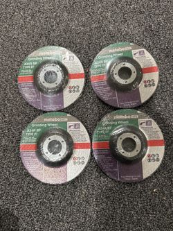 Metabo HPT 4-1/2” Grinding Wheels Type 27 – Lot of 4