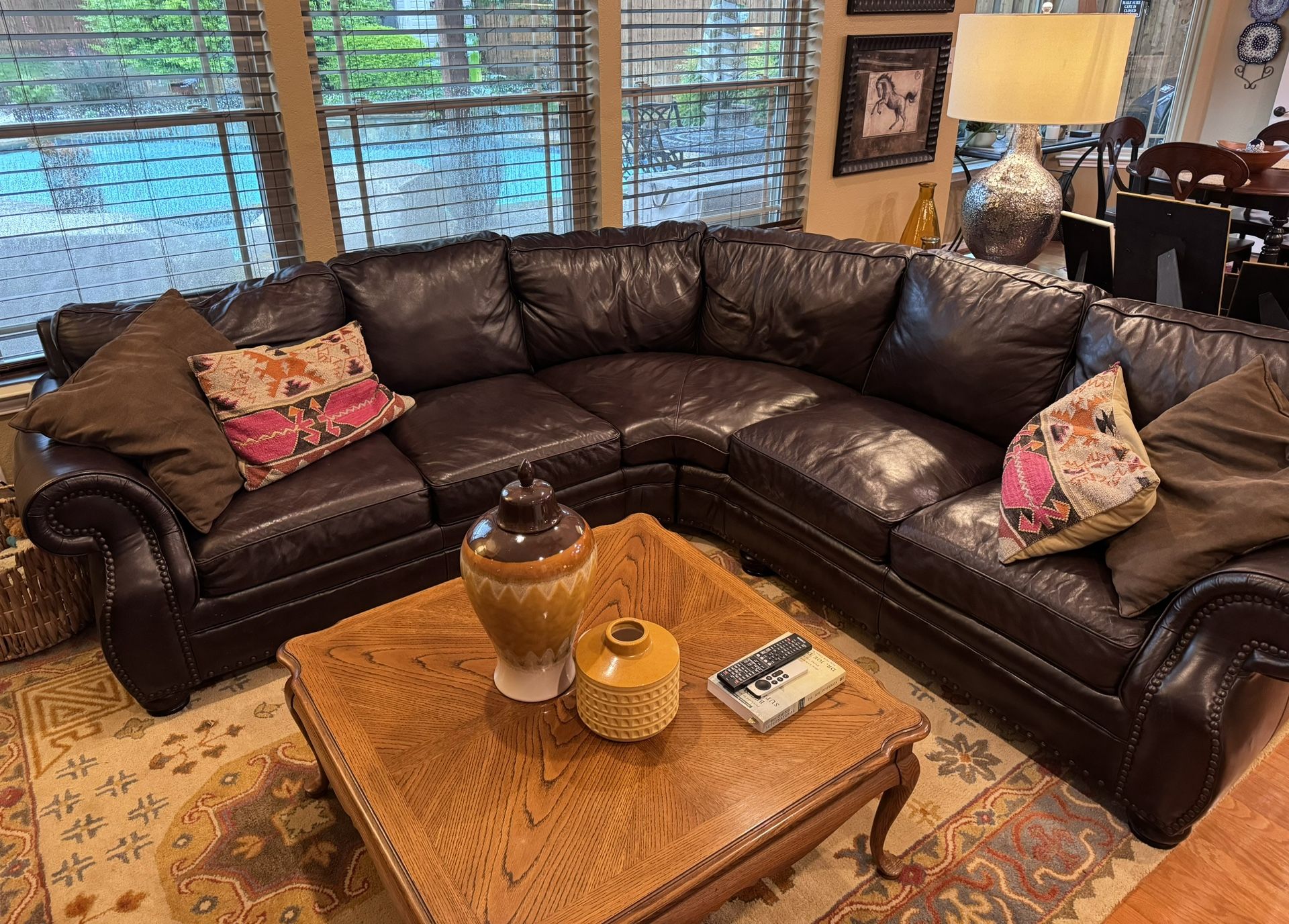 Leather Sectional Sofa