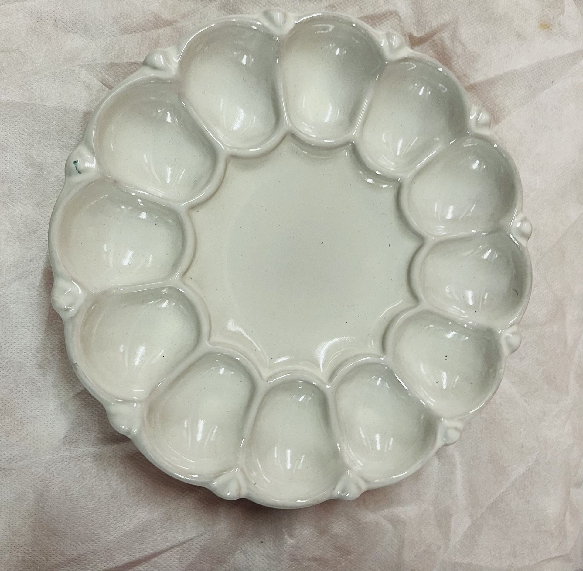 Vintage Frankoma Deviled Egg Plate 