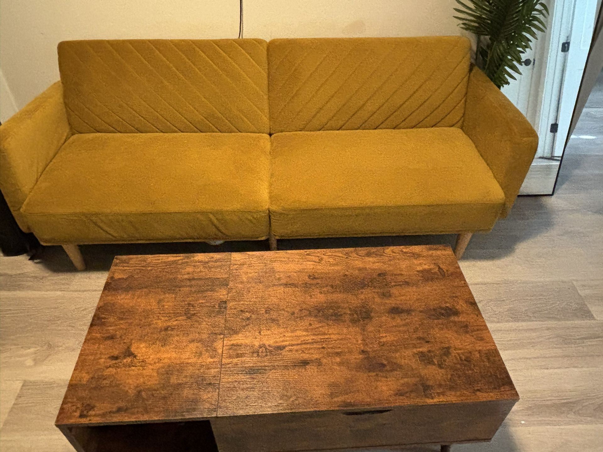 Two Couches & Coffee Table