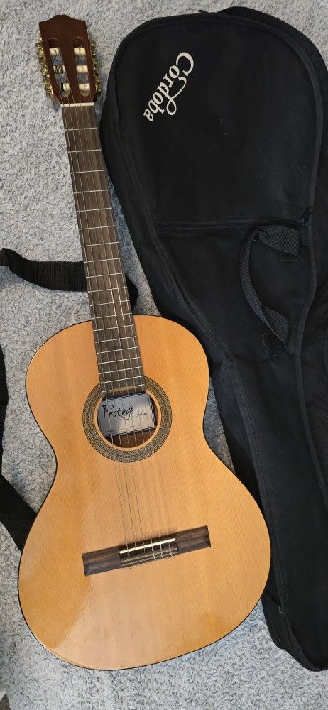 GUITARRA ACOUSTICA CORDOBA TAMAÑO 3/4 $144 OBO