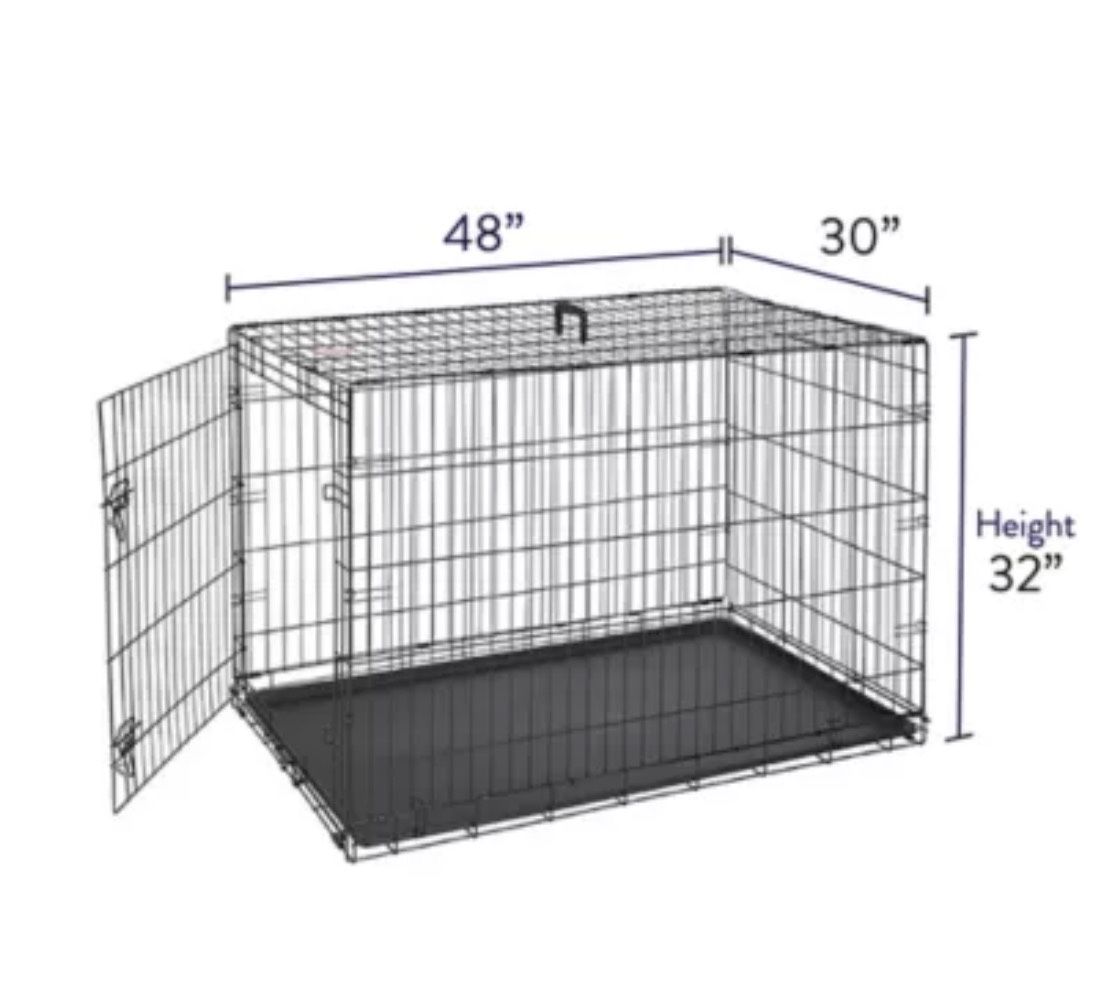Large Dog Cat Animal Kennel Cage