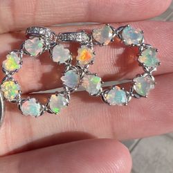 Ethiopian opal pendants 