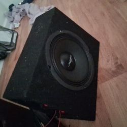 Skar Audio 8" Midrange w/Sealed Enclosure