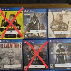 PS4 Games 