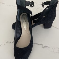 Alfani Step Flex Heels, Black, Size 8