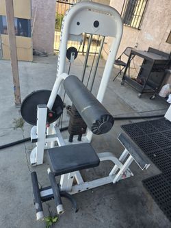 AB Abdominal And Back Fitness Workout Exercise Home Gym Weight Machine 