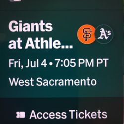 Ticket To Game And Firework Show