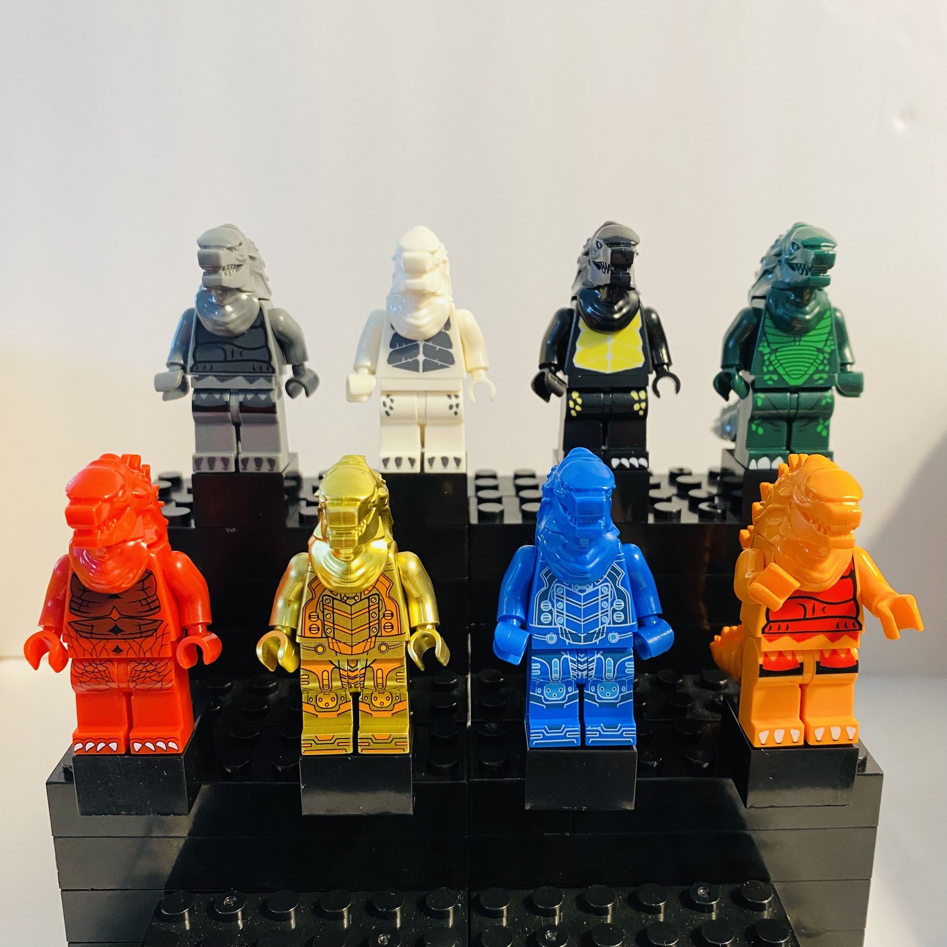Godzilla Minifigures Set King of Monsters | New Custom Compatible Lego Toys
