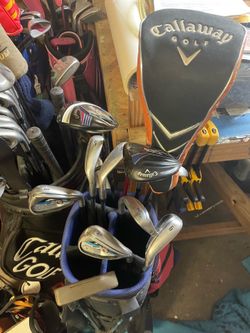 Set of Callaway XR Clubs