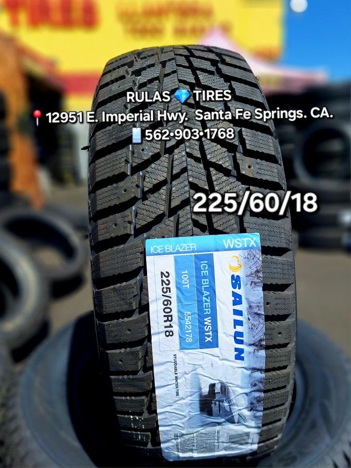 225/60/18 SAILUN ICE BLAZER ¤Brand new tires / Llantas nuevas ¤