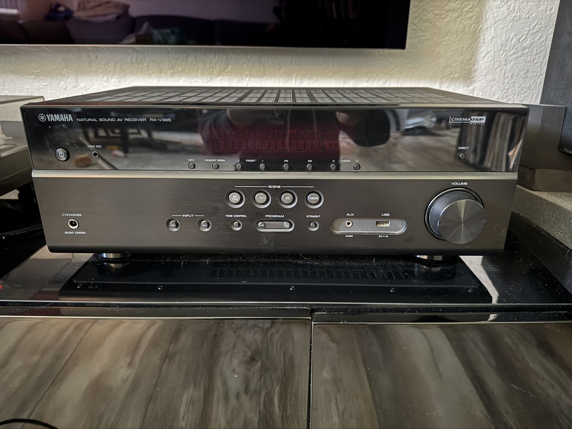 Yamaha RX-V385 4K HDMI 2.2 Receiver