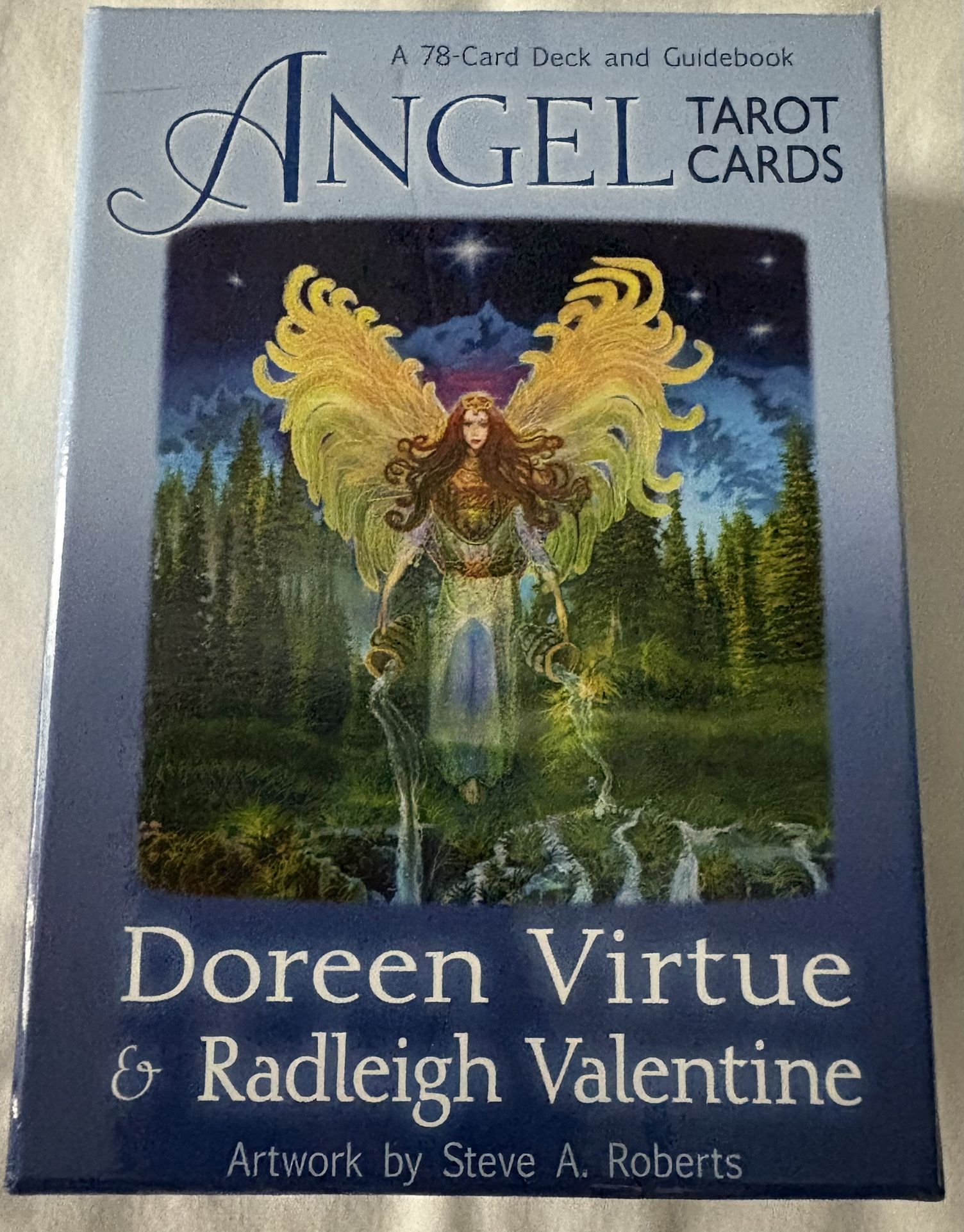 NEW Angel Tarot Cards 78-Card Deck & Guidebook by Doreen Virtue Radleigh Valentine