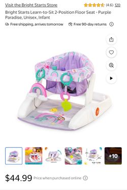 Bright starts 2 in 1 sit up infant seat