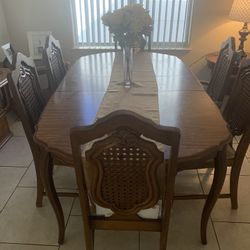 Vintage Dining Table (some damage)