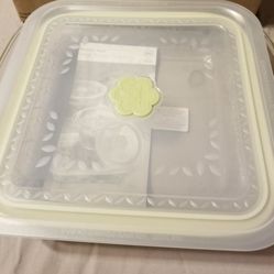 Princess House Container De 9 1/2 