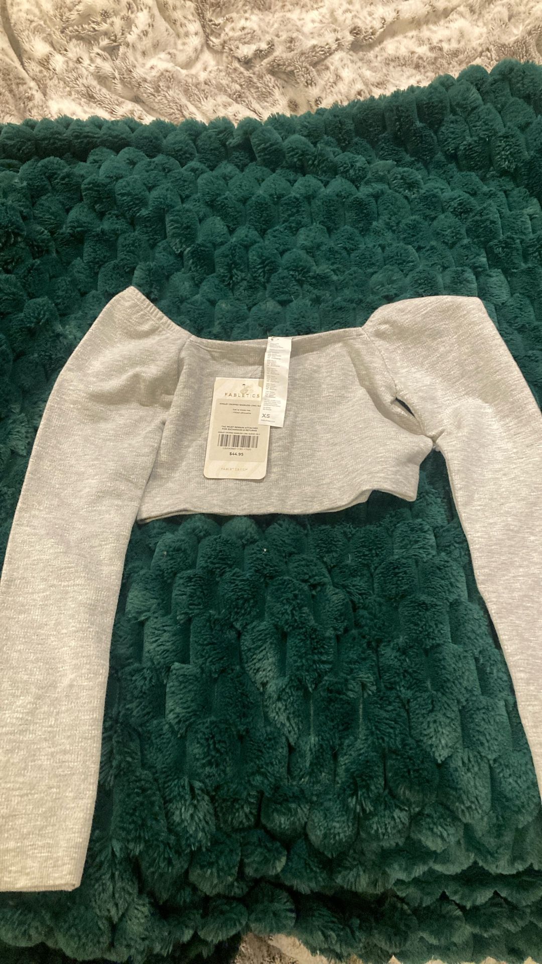 Fabletics Workout Crop Top XS