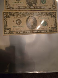 Vintage US $20