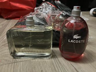 Lacoste Cologne 2 bottles. both for $60