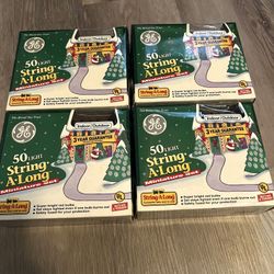 4 Boxes Of Holiday Lights