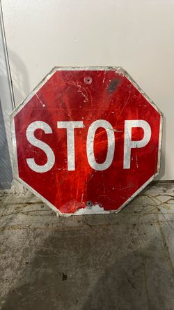 STOP sign