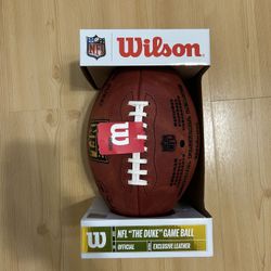 The Duke NFL Game Ball