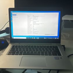 HP EliteBook x(contact info removed) G2 i5-7300u 2.6GHz 8GB 256GB SSD FHD Touch Screen Laptop