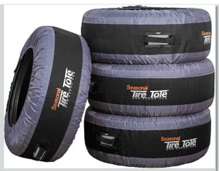 Spare Tire Cover, Portable Wheel Bags, Winter Tire Cover, Eco-Friendly Tire Totes, Handle for Easy Transportation, Universal Fit( one size) KURGO