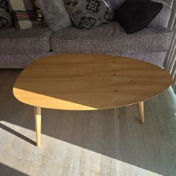 Light Wooden Coffee Table