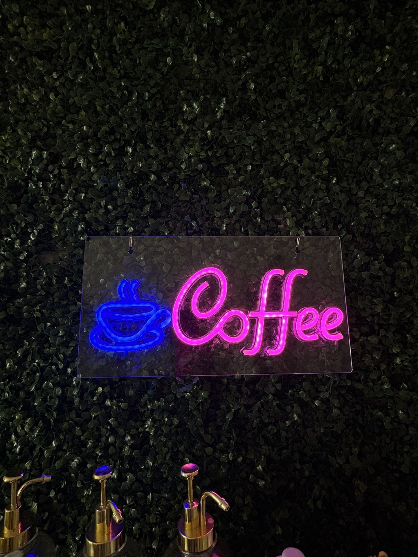 Coffee LED sign
