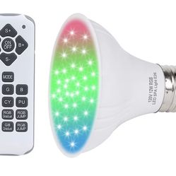 120V LED RGB SPA Light 12W Color Bulb for Hot Tub/Inground SPA/Underwater Swimming Pool