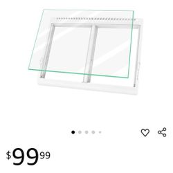 6988: New Upgraded 87 Refrigerator Crisper Drawer Cover Frame with Crisper Glass Replacement Compatible with Frigidaire Crisper Pan Cover