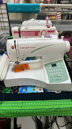 Used Singer Futura Sewing And Embroidery Machine