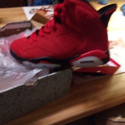 Brand New Red Jordan  Size8 Very Nice