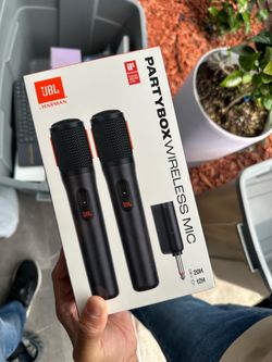 JBL - PartyBox Digital Wireless Microphones - Black