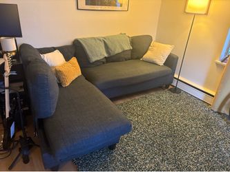Dark Blue Sectional Sofa