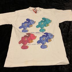 Boys Small Vintage 1996 Disney Mickey Mouse Marathon Tshirt