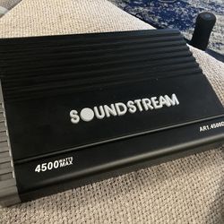  SoundStream 4500 Watt Amplifier 