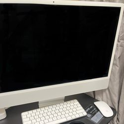 Apple iMac with 4.5K Retina display - all-in-one - M1 - 8 GB - SSD 256 GB - LED 24