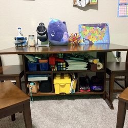 Kids Craft/Storage Table 