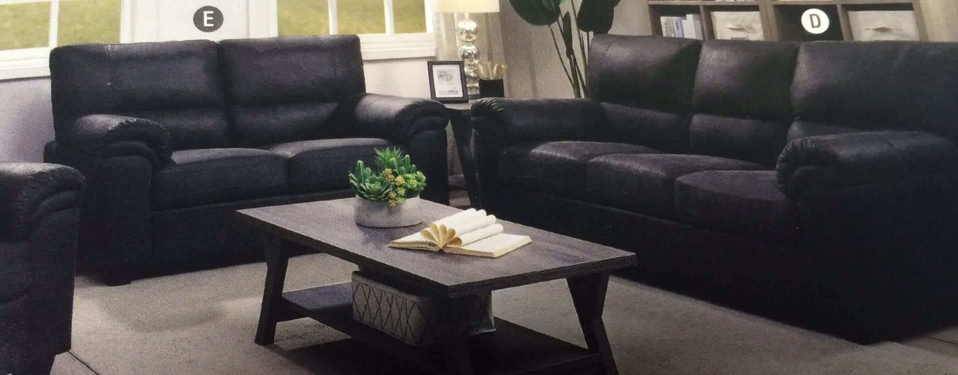 2Pc Living Room Set