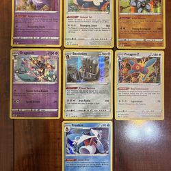 Pokemon Sword & Shield Holo Rare Lot of 7! Gengar, Snorlax, Machamp & More!