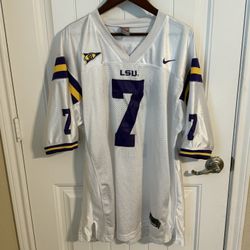 LSU Tigers Tyrann Mathieu Jersey Mens Team Nike #7 NCAA Size XXXL (56)