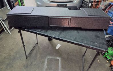 Ford F150 1(contact info removed) Super cab Dual 12" Subwoofer box