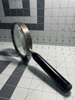 Antique Magnifying Glass Mid Century