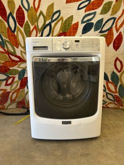Maytag washer laundry