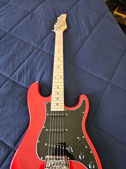 Glarry, with updated, loaded pickguard.