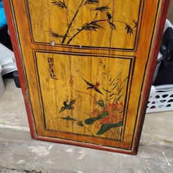 Antique Chinese Cabinet Door